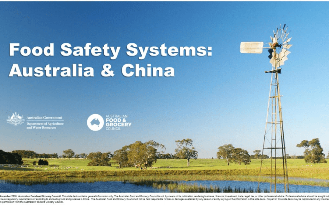 Food Safety Systems: Australia & China